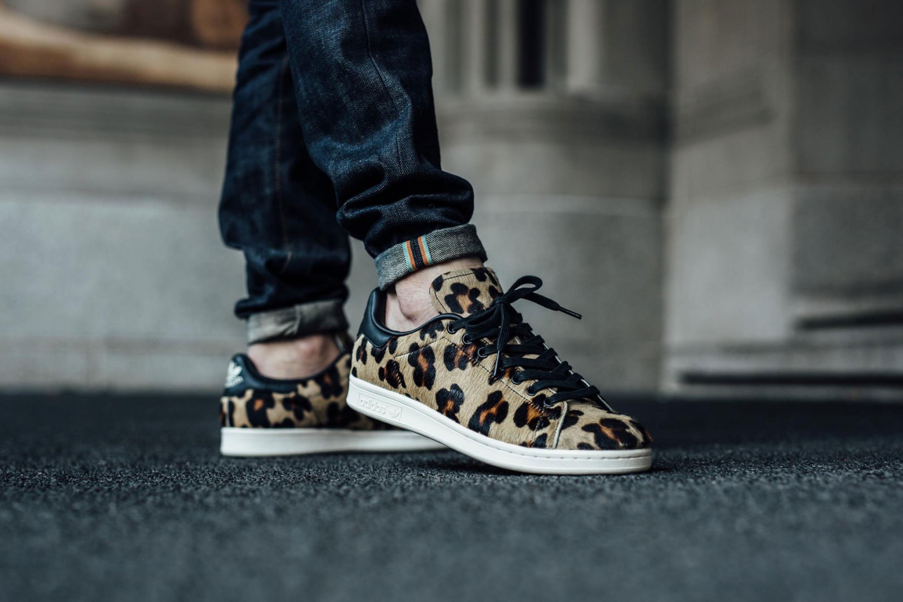 basket adidas leopard