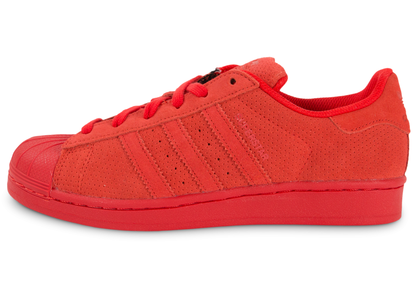 adidas superstar python rouge
