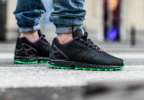 adidas zx flux 2.0 homme verte