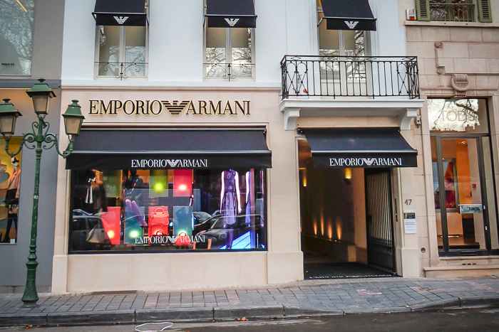 armani bruxelles