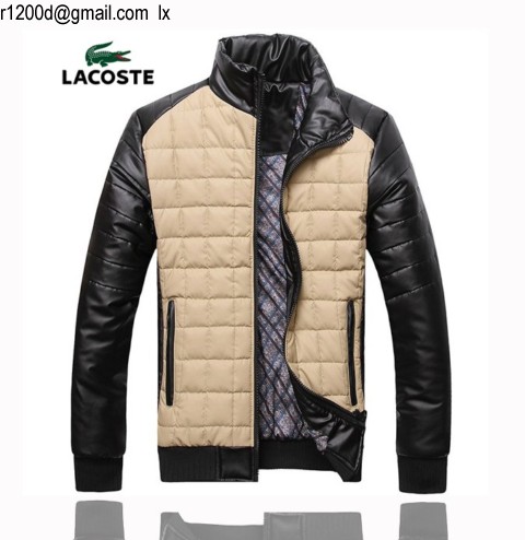 doudoune lacoste homme pas cher